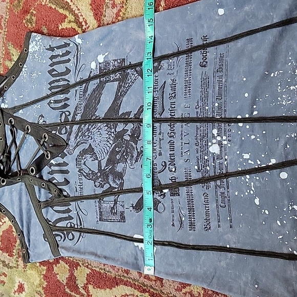 Salvage sexy Y2k lace up mini dress - Picture 8 of 8